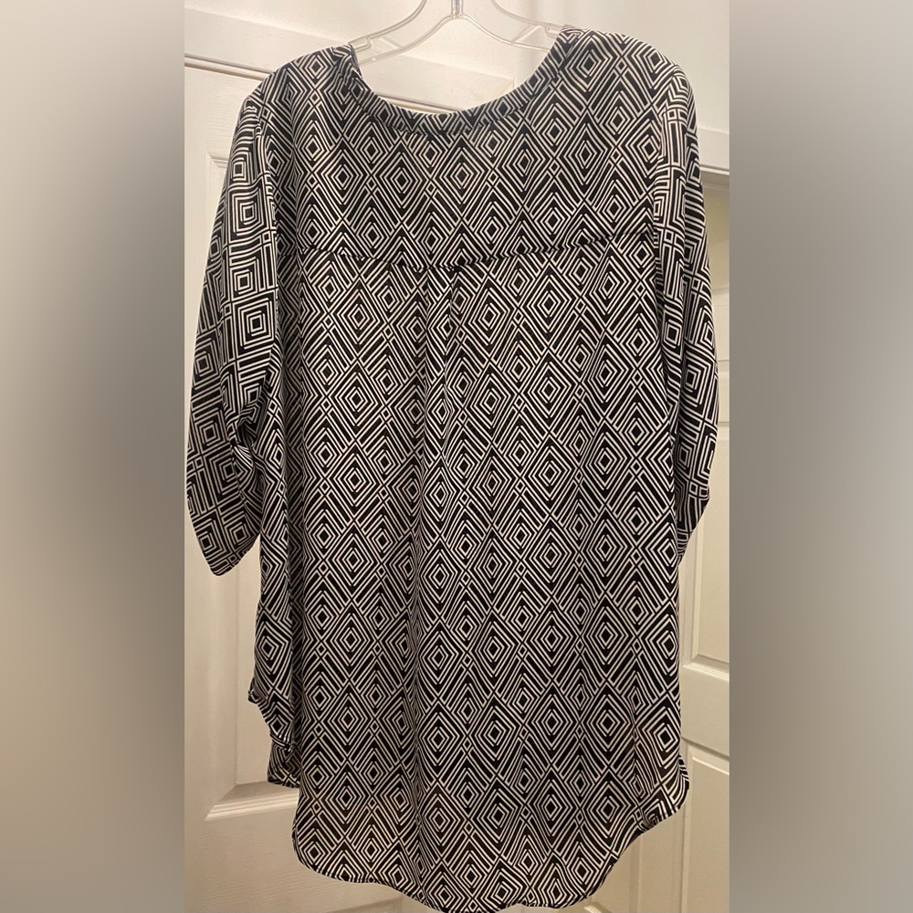 Worthington Woman Plus Size Top - Picture 3 of 5